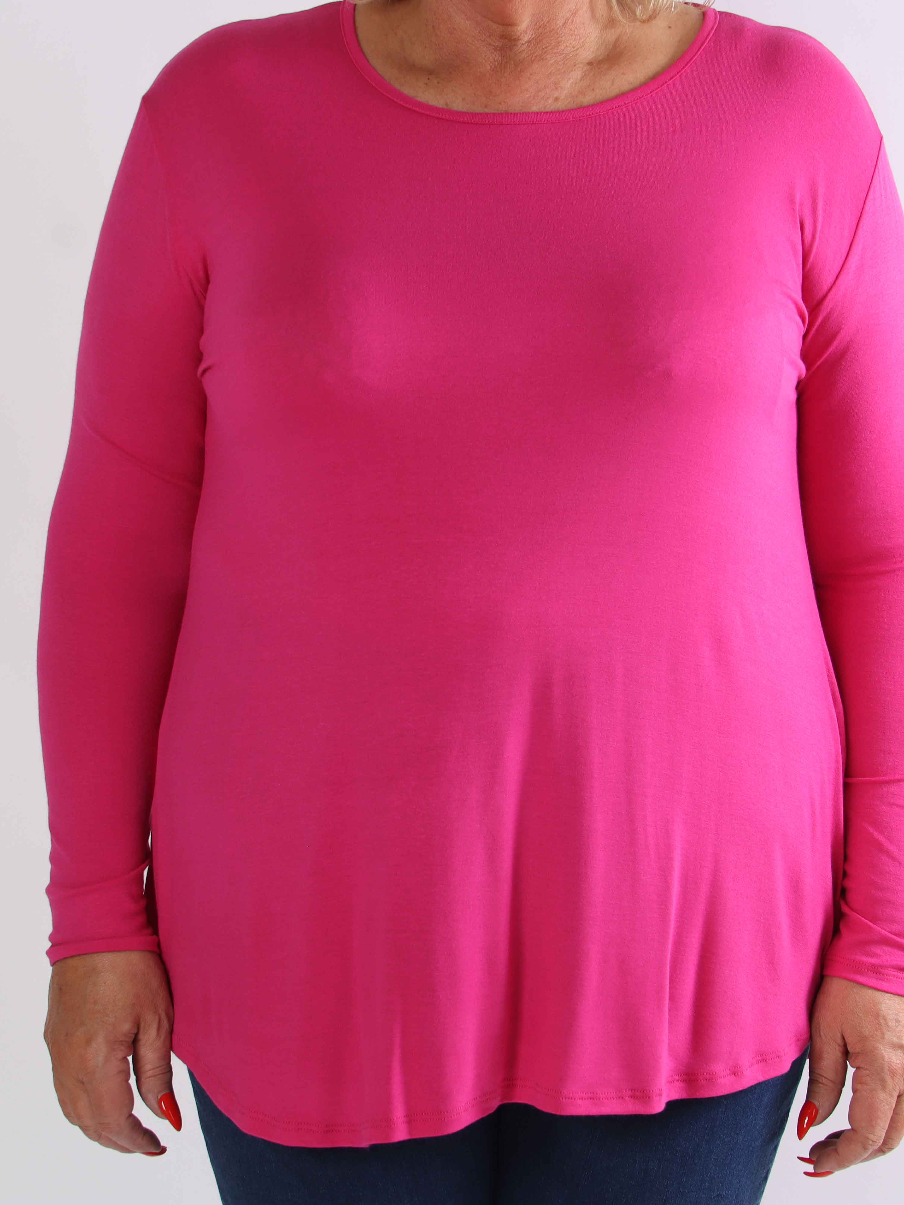 Otine - Langærmet basisbluse